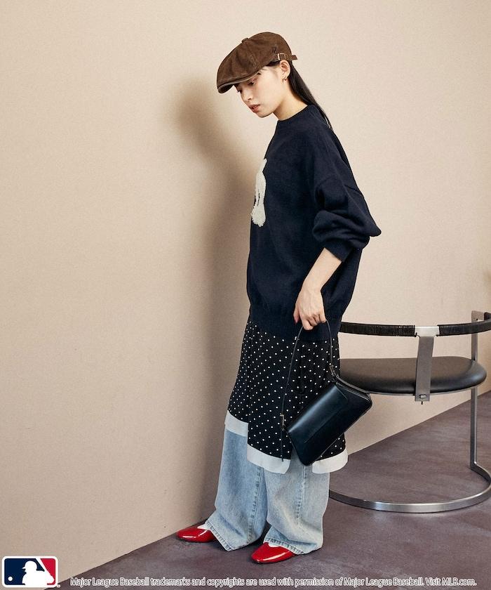 提花針織套頭衫