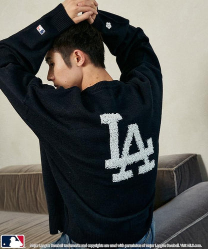 提花針織套頭衫