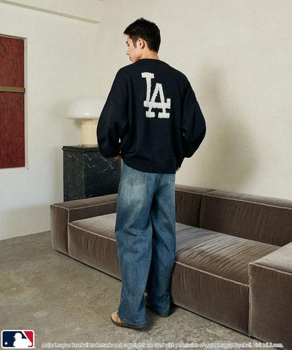 提花針織套頭衫