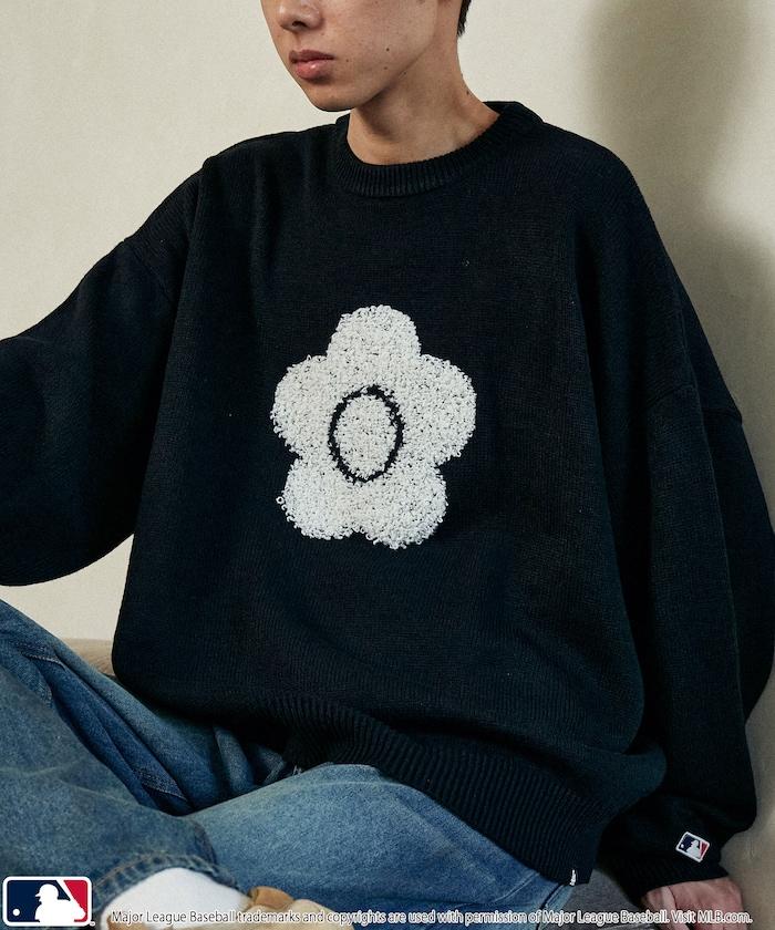 提花針織套頭衫