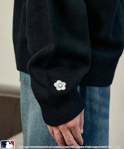 提花針織套頭衫