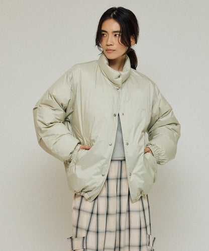 特別款極光面料再生羽絨夾克 / 短款羽絨服