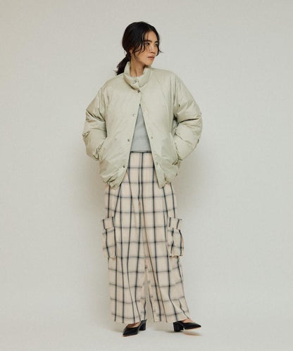 特別款極光面料再生羽絨夾克 / 短款羽絨服