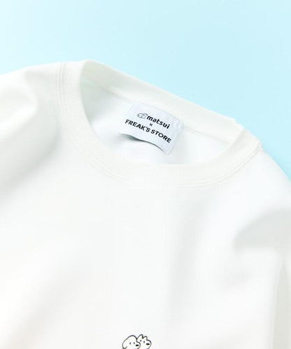matsui×FREAK'S STORE 「レコード」抽繩後背印花圓領衛衣