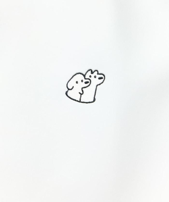 matsui×FREAK'S STORE 「レコード」抽繩後背印花圓領衛衣