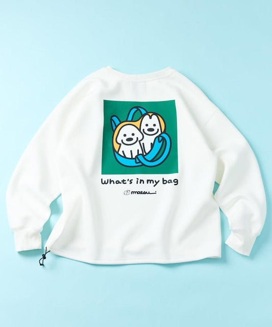 matsui×FREAK'S STORE 限定「つれてって Take me」抽繩後背印花圓領衛衣