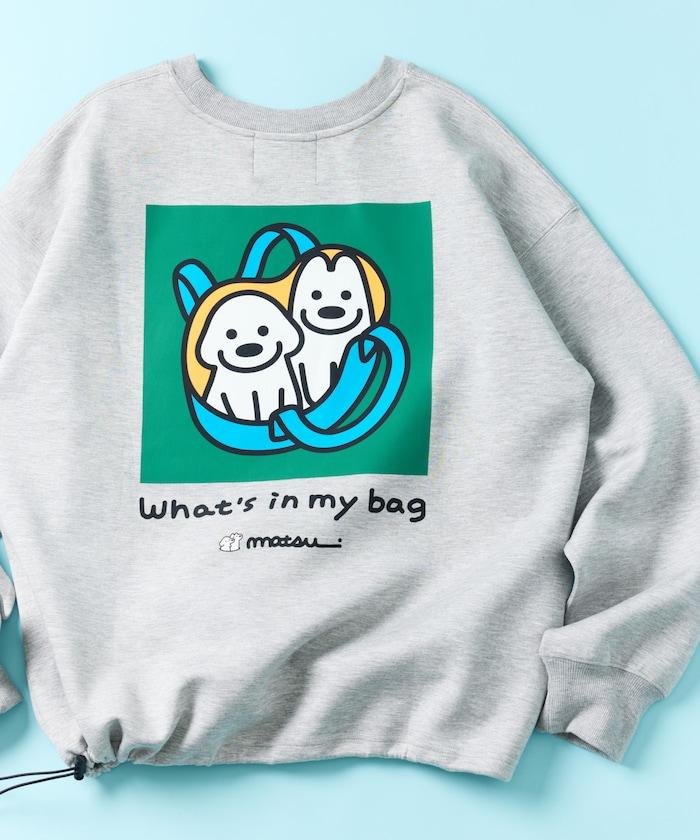 matsui×FREAK'S STORE 限定「つれてって Take me」抽繩後背印花圓領衛衣