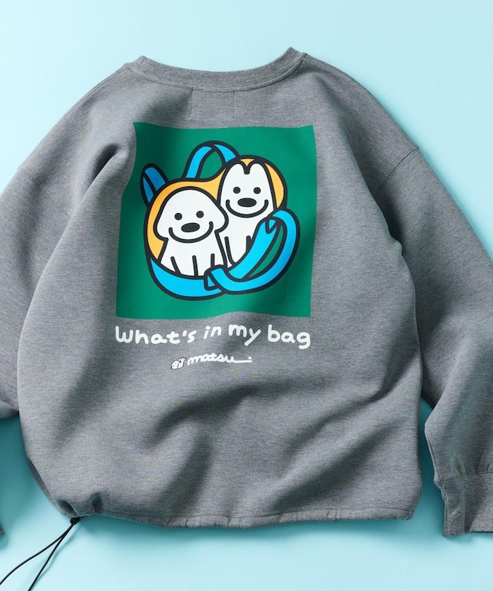 matsui×FREAK'S STORE 限定「つれてって Take me」抽繩後背印花圓領衛衣