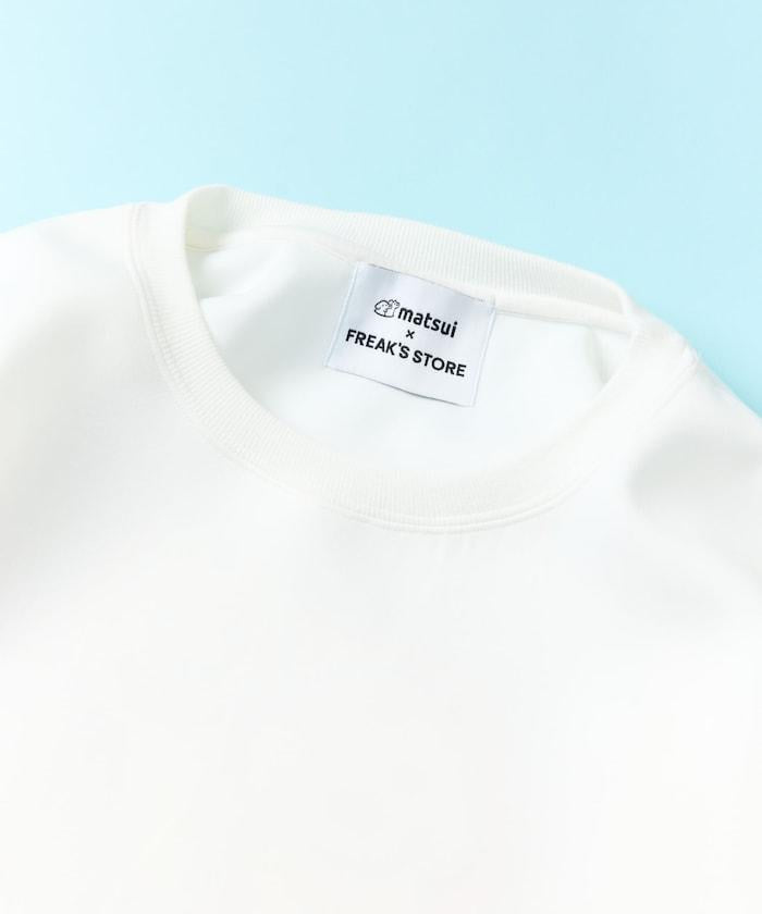 matsui×FREAK'S STORE 限定「つれてって Take me」抽繩後背印花圓領衛衣