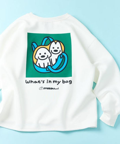 matsui×FREAK'S STORE 限定「つれてって Take me」抽繩後背印花圓領衛衣