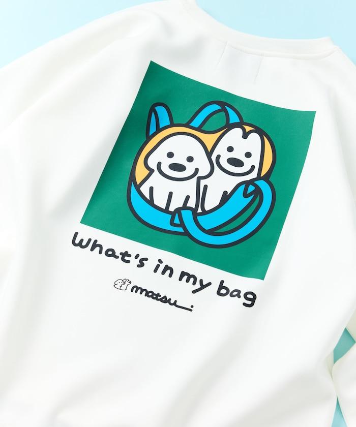 matsui×FREAK'S STORE 限定「つれてって Take me」抽繩後背印花圓領衛衣