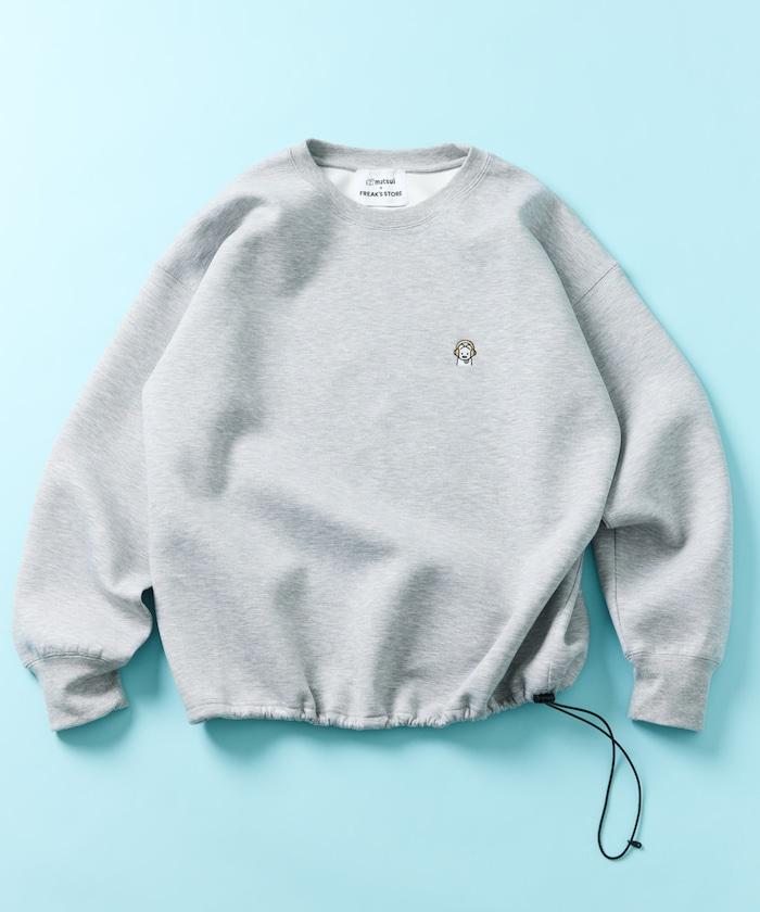 matsui×FREAK'S STORE 「dancing」抽繩後背印花圓領衛衣