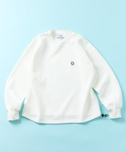 matsui×FREAK'S STORE 「dancing」抽繩後背印花圓領衛衣