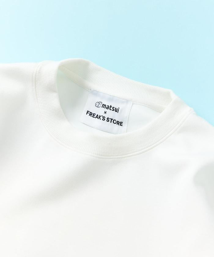 matsui×FREAK'S STORE 「dancing」抽繩後背印花圓領衛衣