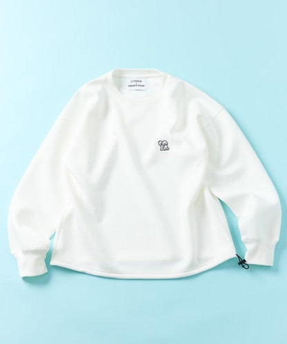 matsui×FREAK'S STORE 「レモン」抽繩後背印花圓領衛衣