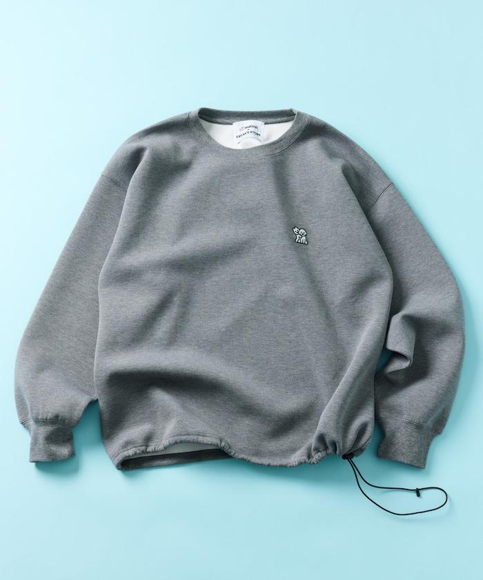 matsui×FREAK'S STORE 「レモン」抽繩後背印花圓領衛衣