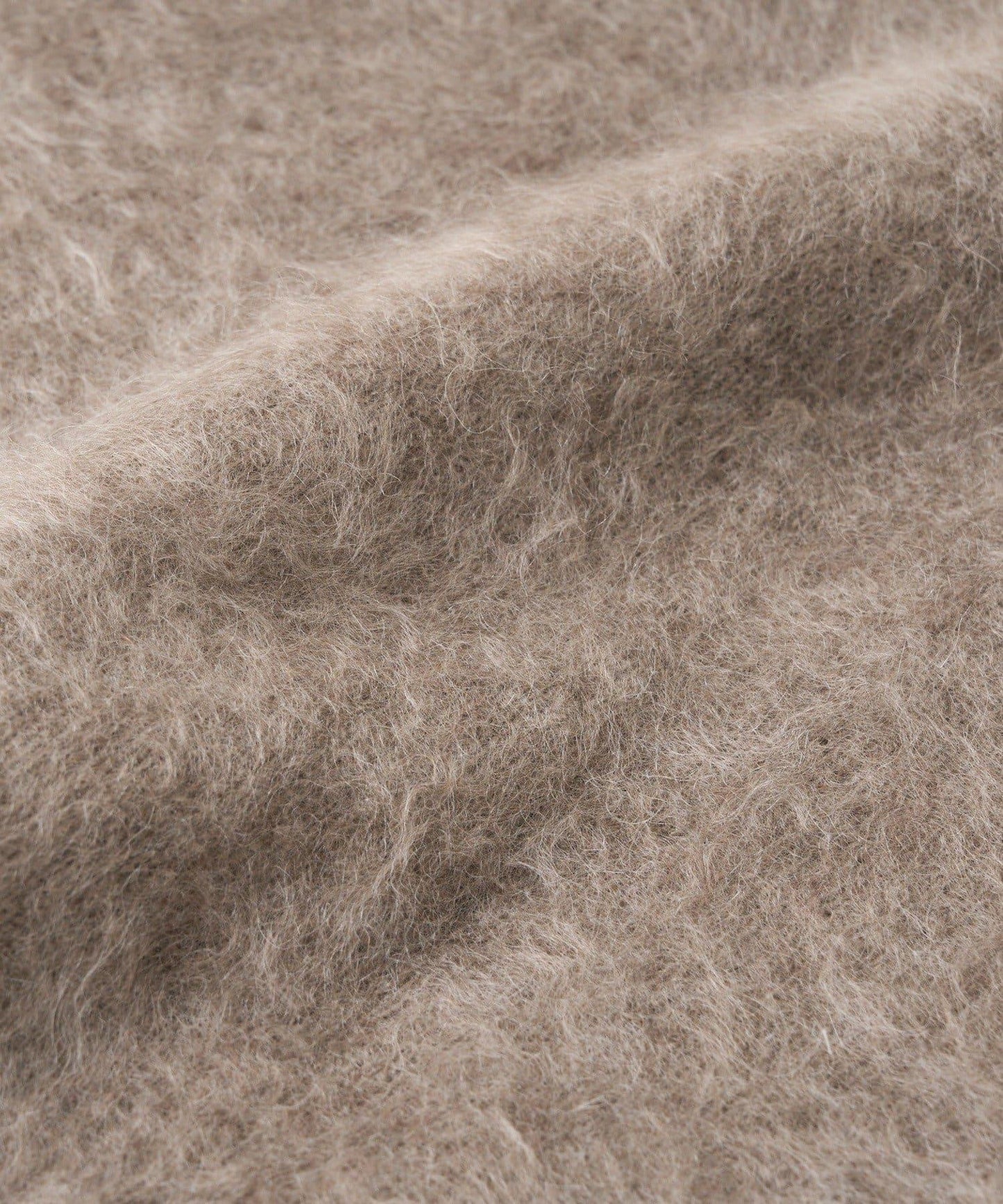 【蓬鬆質感】起毛羊毛側開叉針織衫