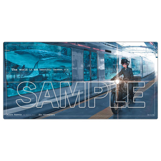 《キノの旅 the Beautiful World》25週年紀念桌墊 C 車站