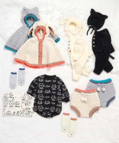 FUN!FAN!ANIMAL 凸起針織披肩