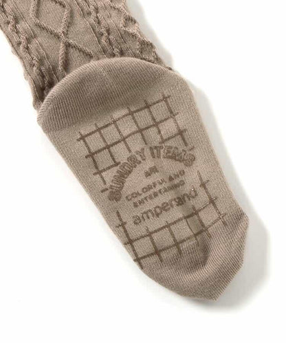 麻花編織高腰打底褲