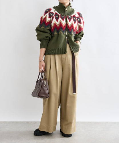 【現代感】北歐風針織夾克