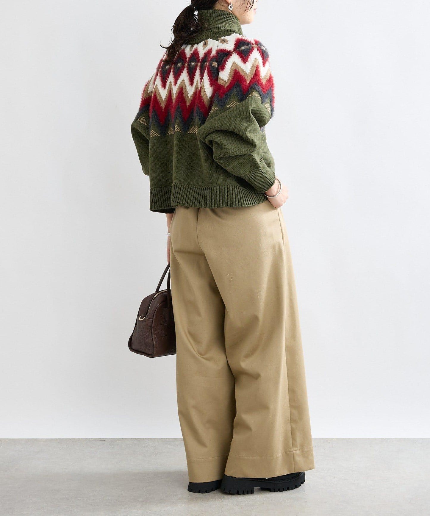 【現代感】北歐風針織夾克