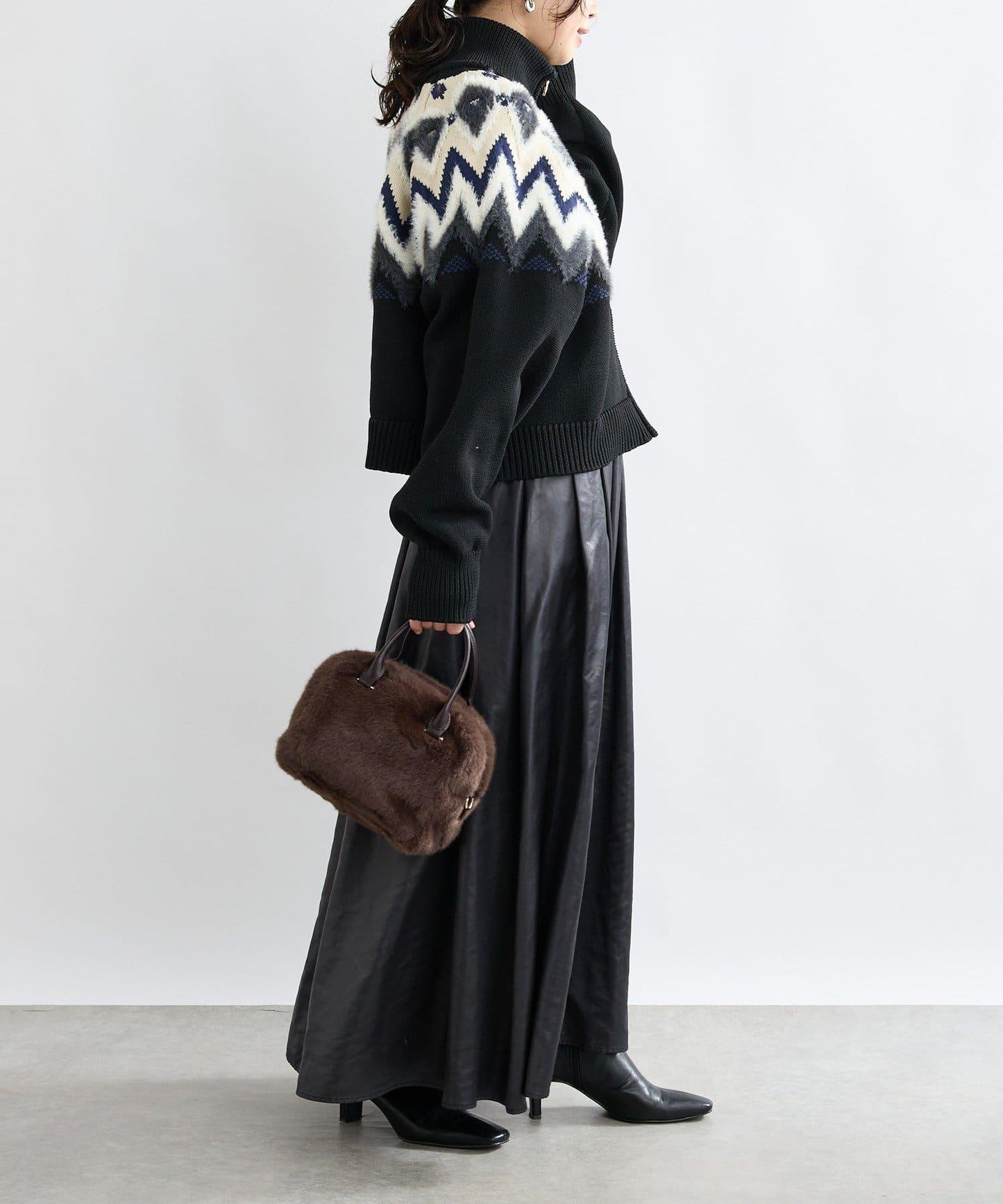 【現代感】北歐風針織夾克