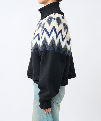 【現代感】北歐風針織夾克