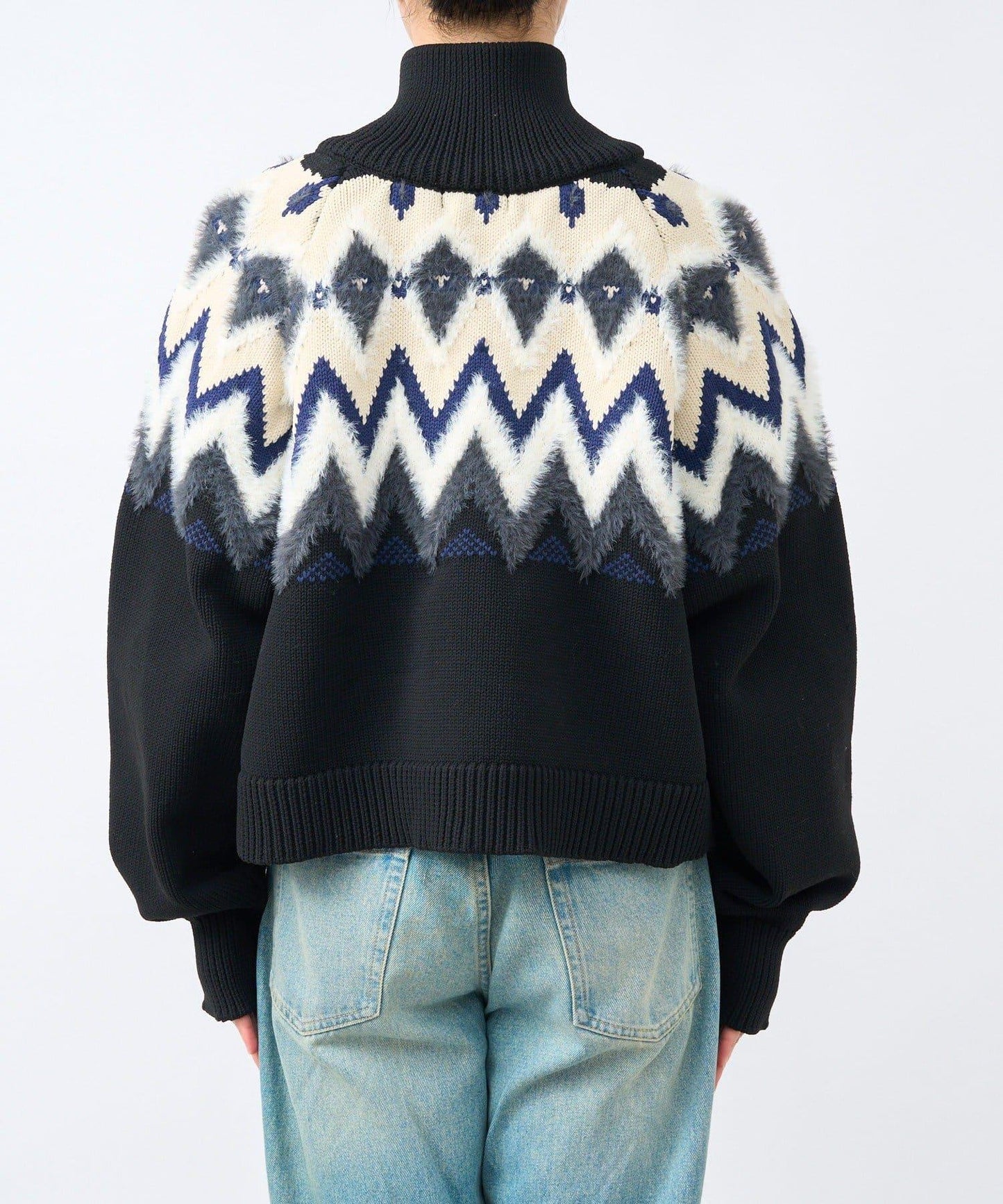 【現代感】北歐風針織夾克