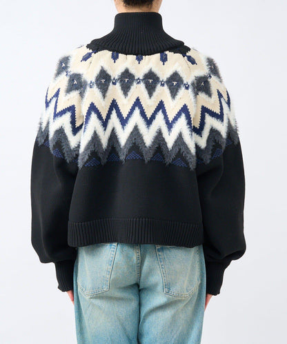 【現代感】北歐風針織夾克