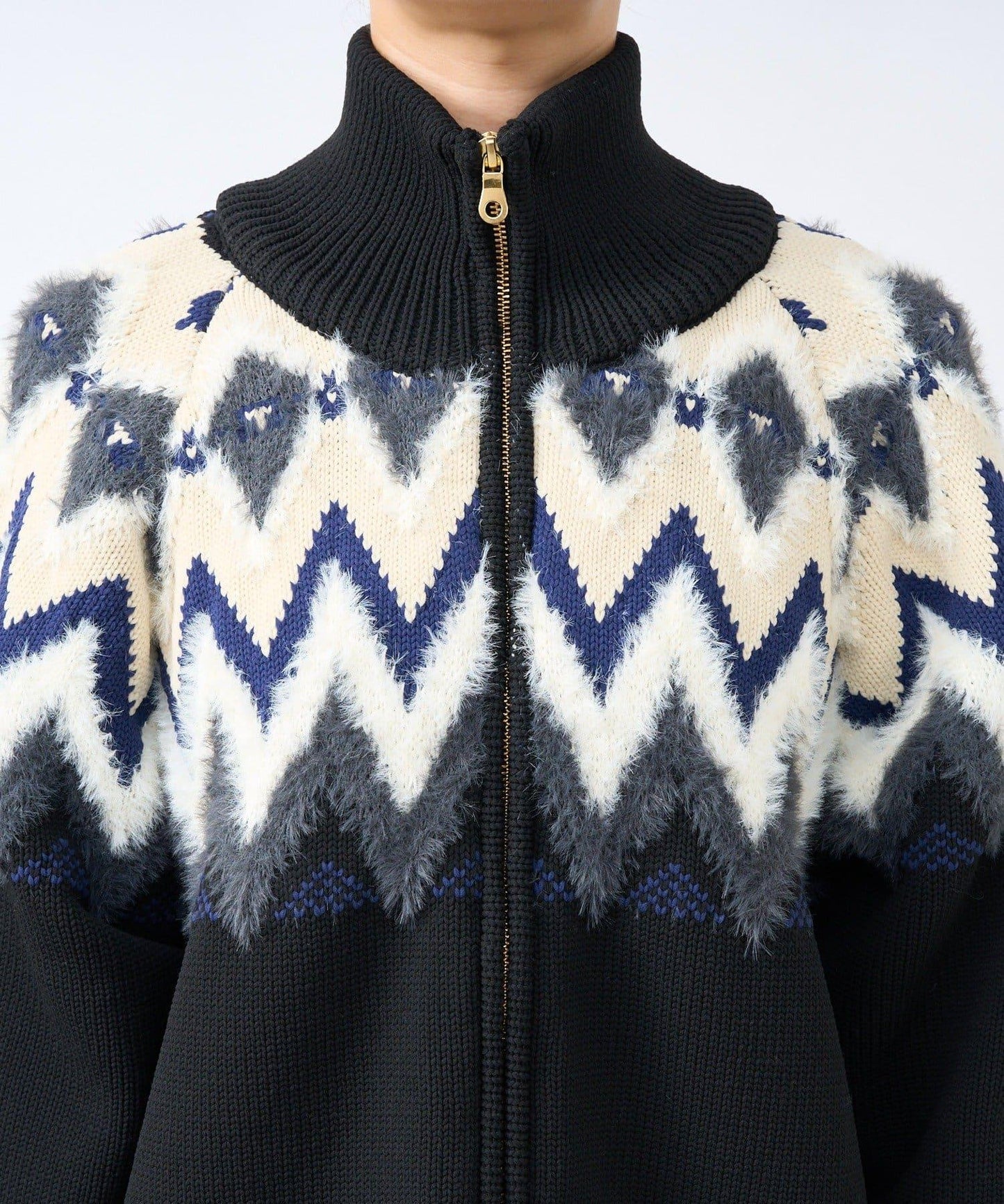 【現代感】北歐風針織夾克