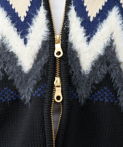 【現代感】北歐風針織夾克