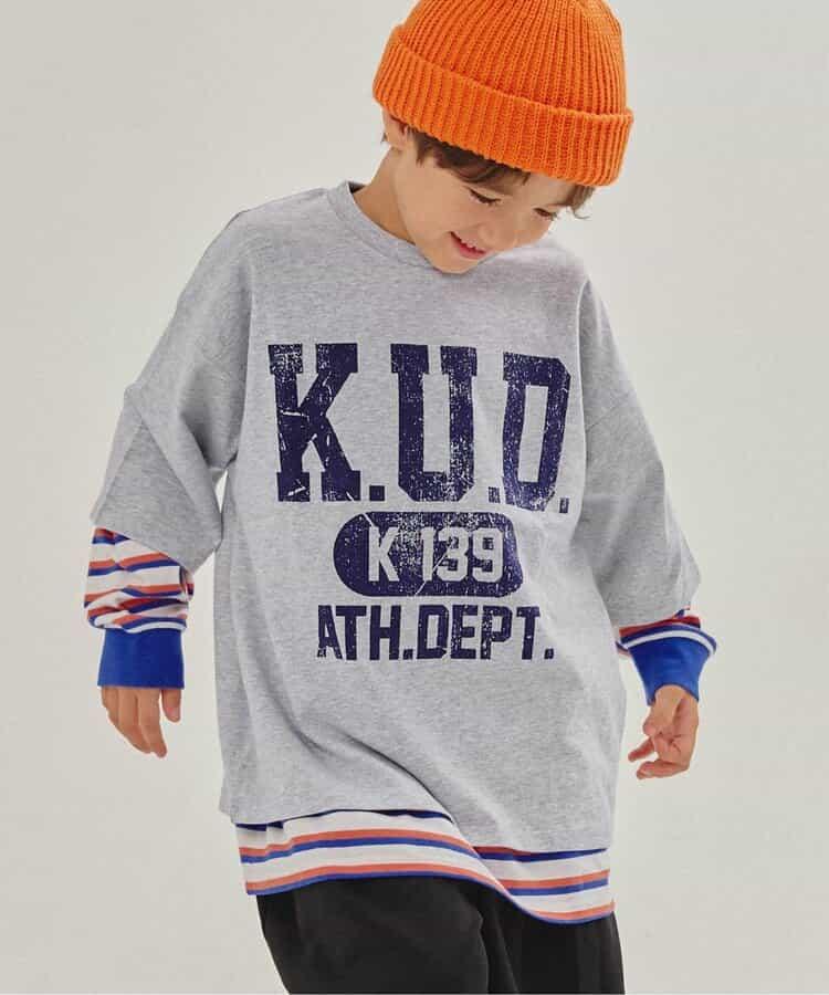 KUDOS 2件套疊穿長袖T恤