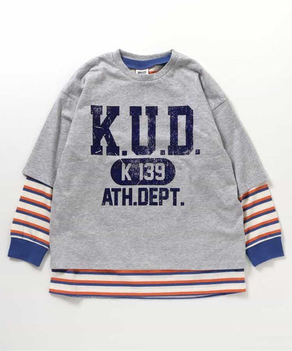 KUDOS 2件套疊穿長袖T恤