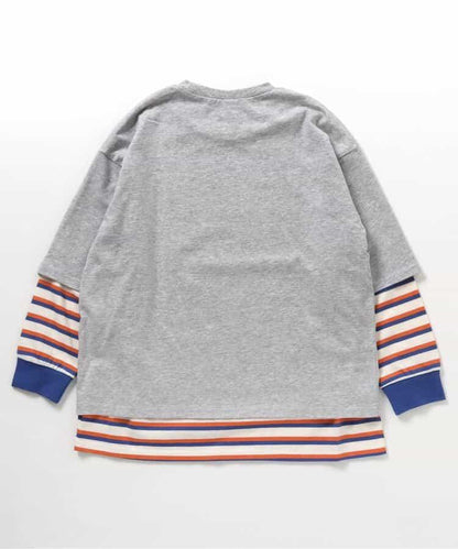 KUDOS 2件套疊穿長袖T恤