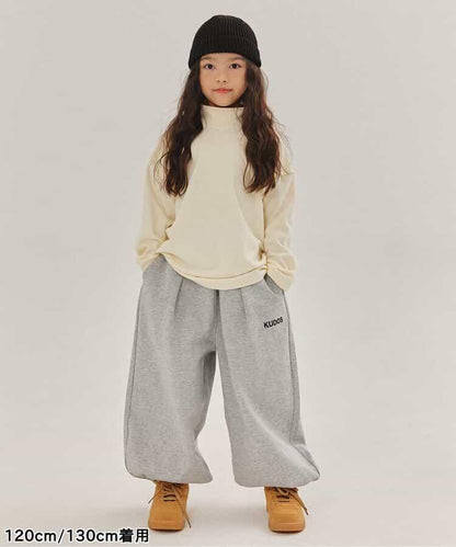 KUDOS 超寬鬆長褲 10分丈