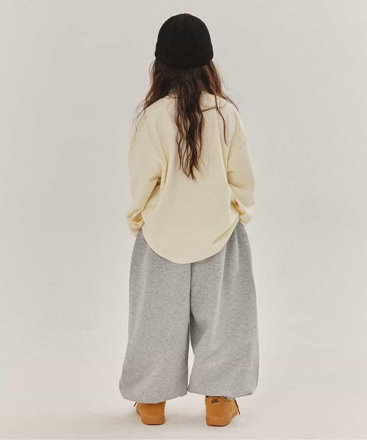 KUDOS 超寬鬆長褲 10分丈