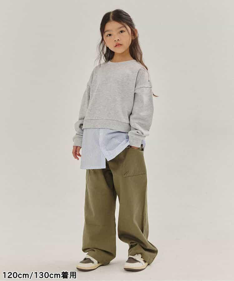 KUDOS 襯衫疊穿風衛衣