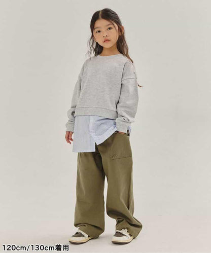 KUDOS 襯衫疊穿風衛衣