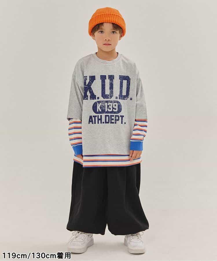 KUDOS 超寬鬆長褲 10分丈