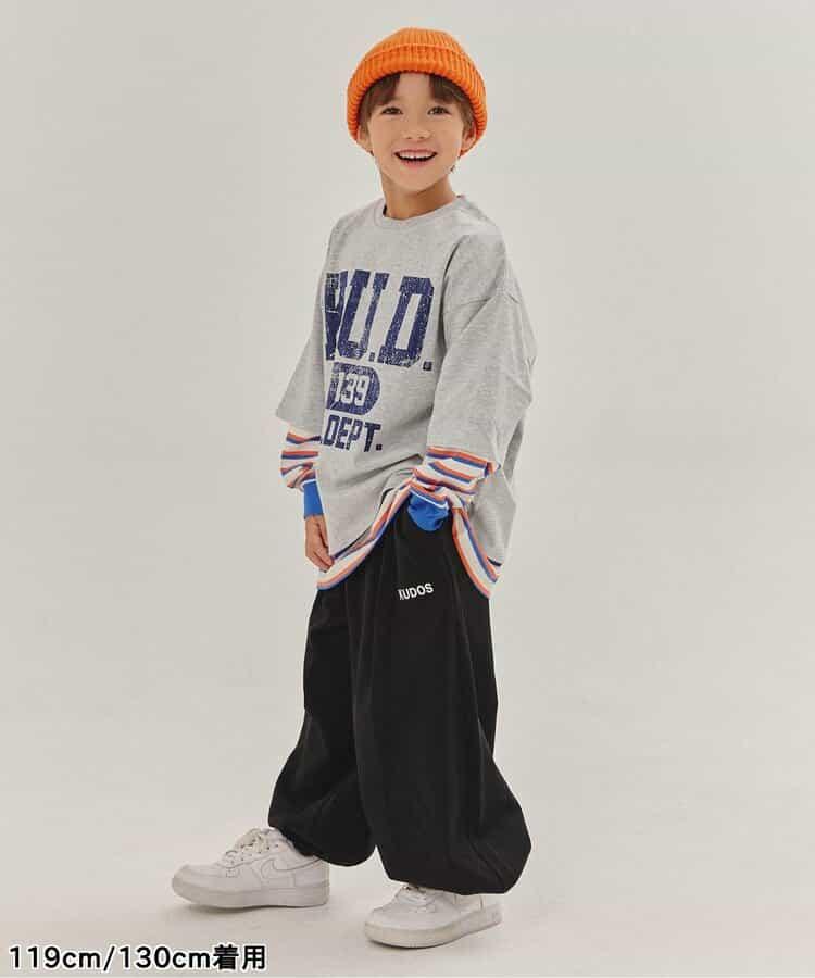 KUDOS 超寬鬆長褲 10分丈