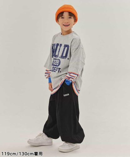 KUDOS 超寬鬆長褲 10分丈