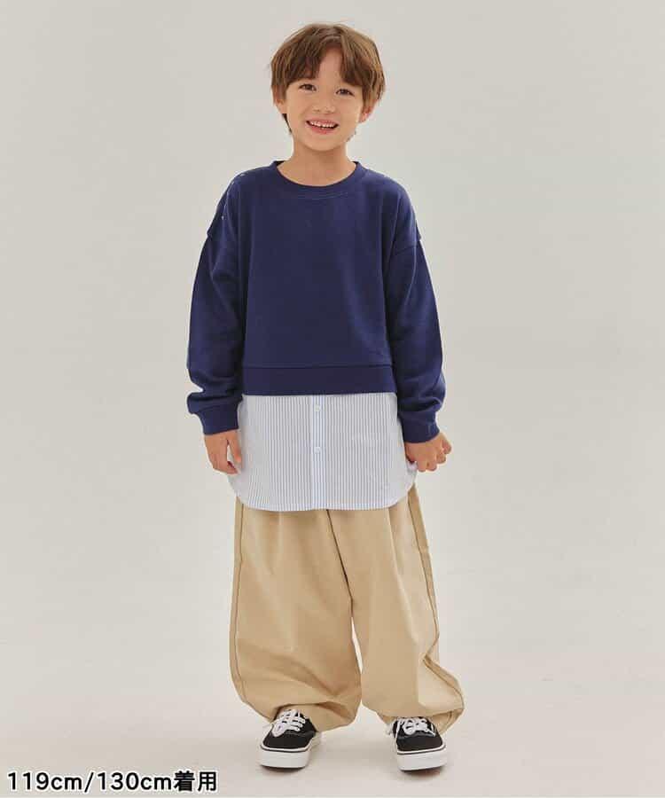 KUDOS 襯衫疊穿風衛衣