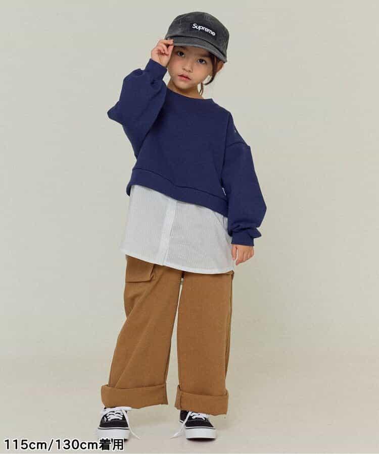 KUDOS 襯衫疊穿風衛衣