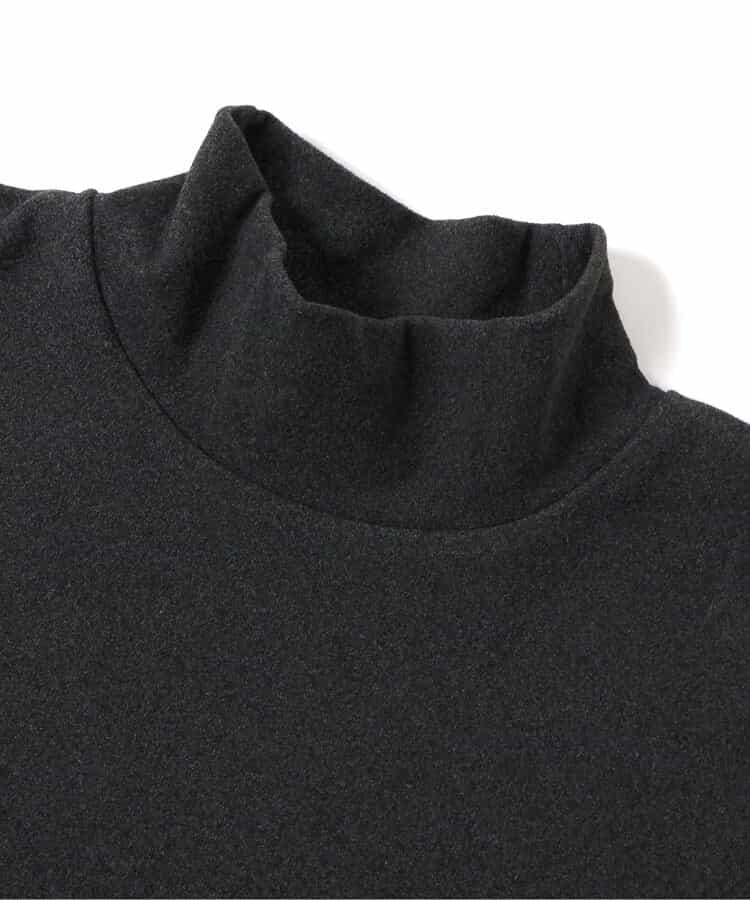 KUDOS 柔軟磨毛高領長袖T恤