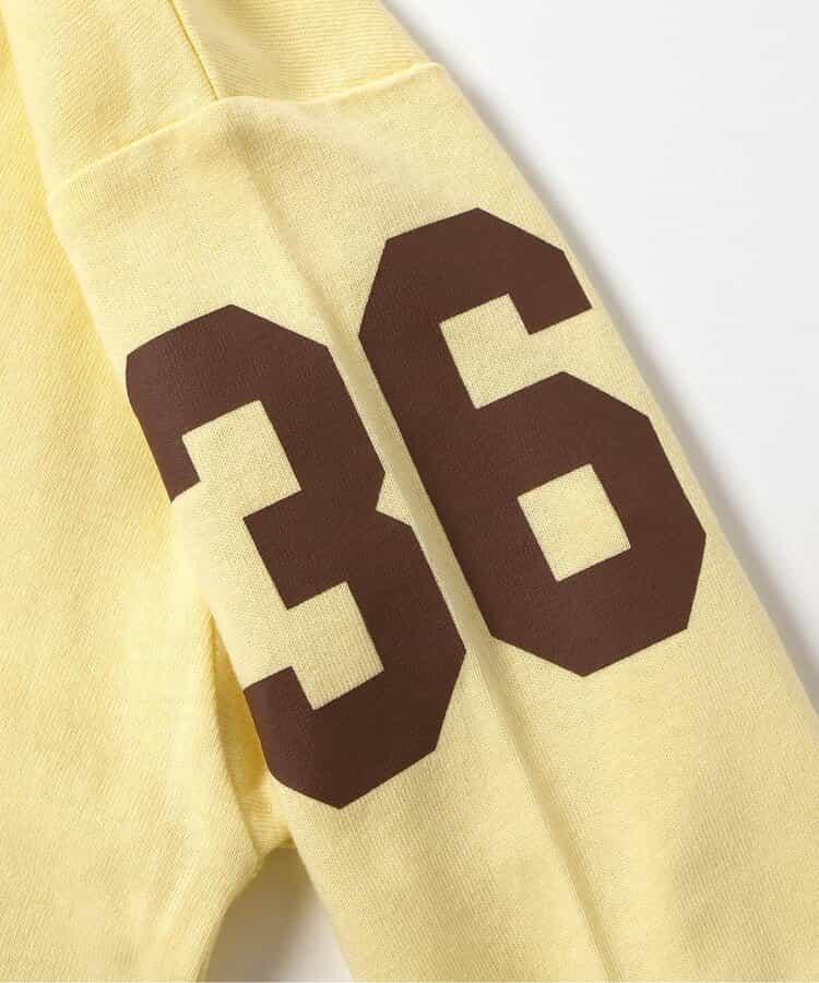 KUDOS拼色數字印花T恤