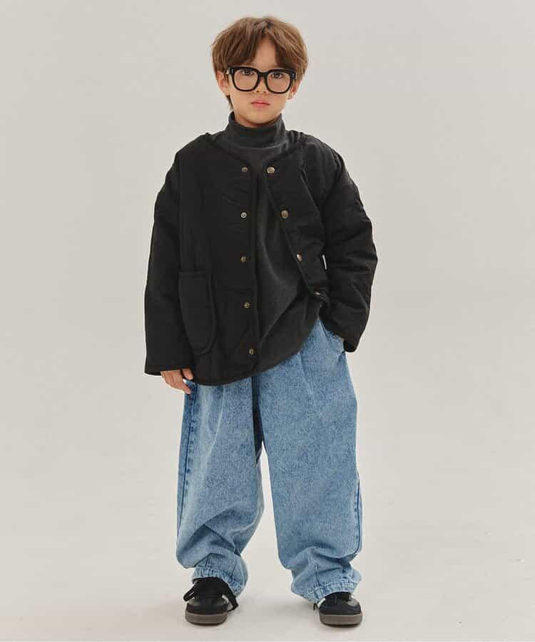 KUDOS 柔軟磨毛高領長袖T恤