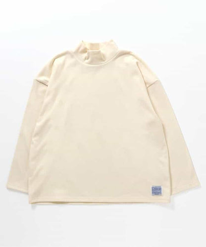 KUDOS 柔軟磨毛高領長袖T恤