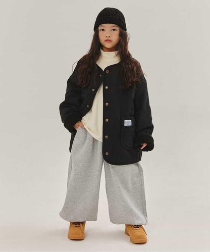 KUDOS 柔軟磨毛高領長袖T恤