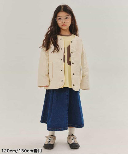 KUDOS拼色數字印花T恤